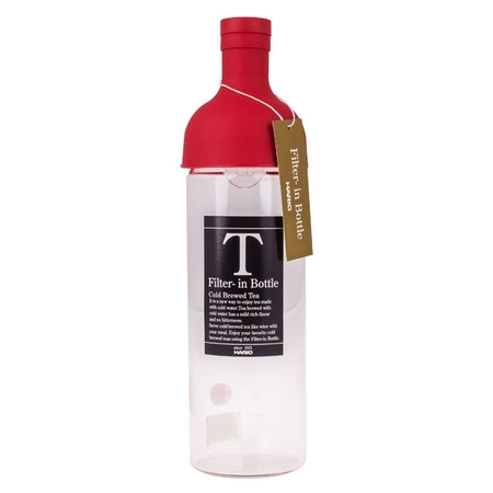 Hario Cold Brew Tea Filter-In Bottle - 750ml - Red