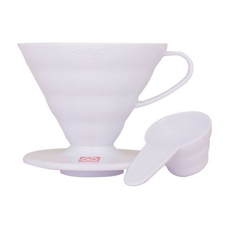 Hario V60 Műanyag Dripper Fehér 02 