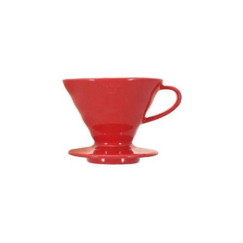 Hario V60 Kerámia Dripper Piros 02